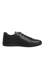 Dolce & Gabbana Black Street Life Low Top Men Sneakers Shoes - Eljoys Fashion 