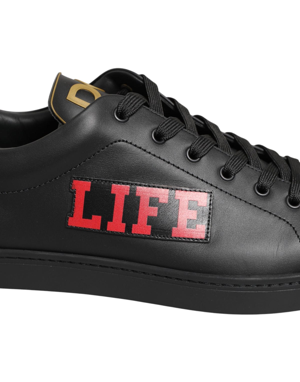 Dolce & Gabbana Black Street Life Low Top Men Sneakers Shoes - Eljoys Fashion 