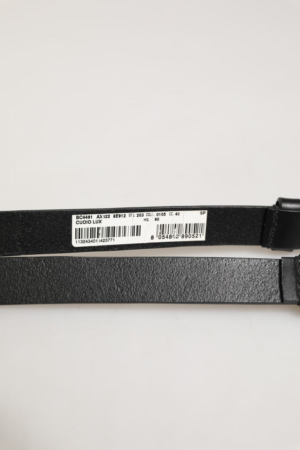Dolce & Gabbana Black Double Strap Leather Silver Buckle Belt - Eljoys Fashion 