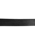Dolce & Gabbana Black Leather Classic Metal Logo Buckle Belt - Eljoys Fashion 