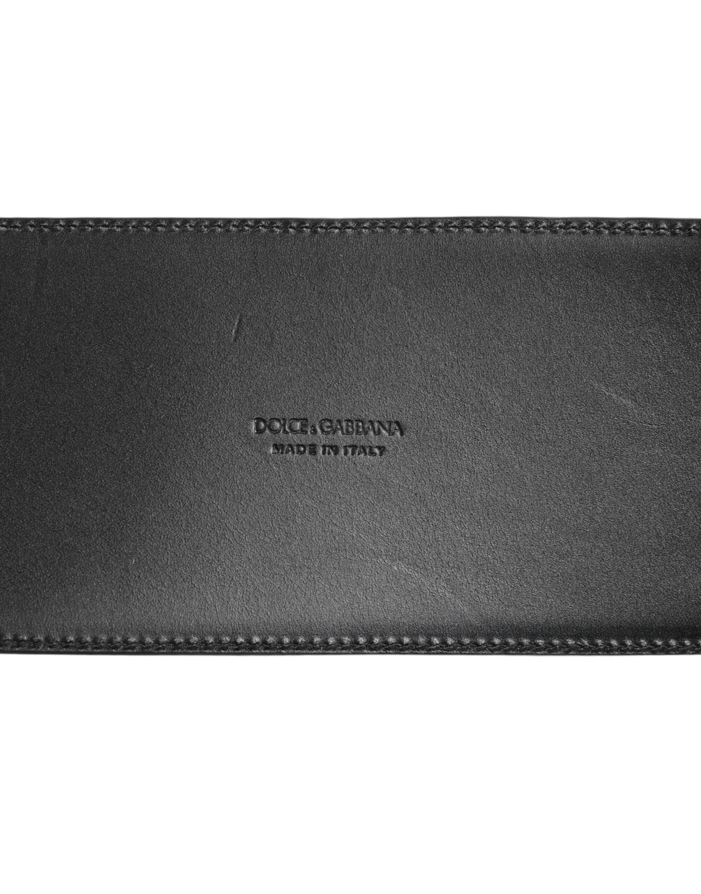 Dolce & Gabbana Black Leather 4-Strap Metal Multi-Buckle Belt - Eljoys Fashion 