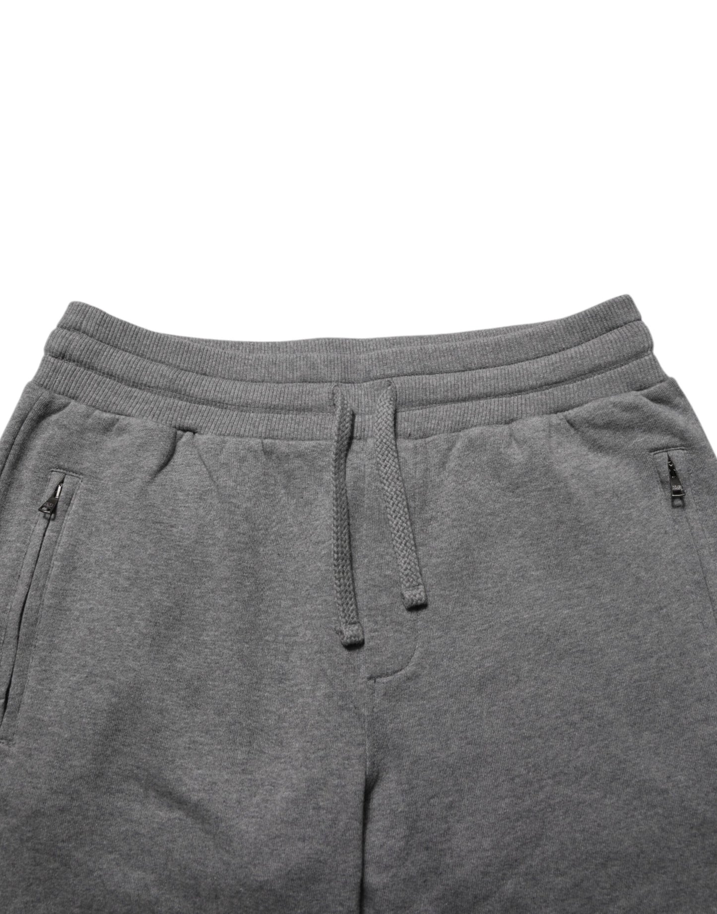 Dolce & Gabbana Gray Cotton Jogger Sweatpants Trouser Pants Dolce & Gabbana