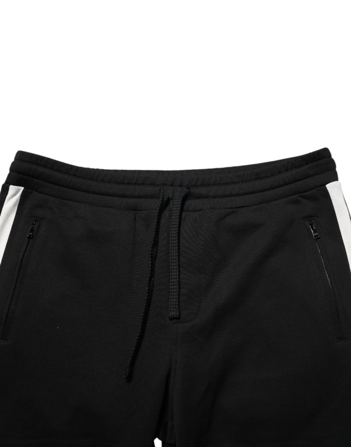 Dolce & Gabbana Black Cotton Jogger Sweatpants Trouser Pants - Eljoys Fashion 