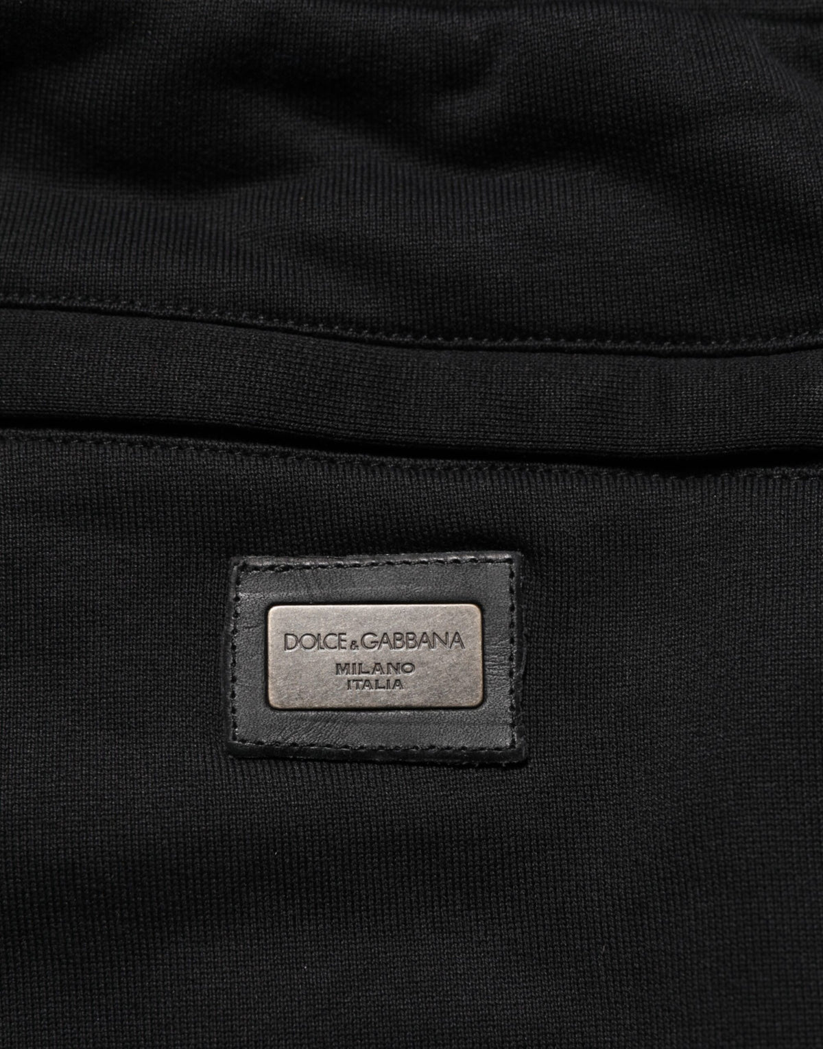 Dolce & Gabbana Black Cotton Jogger Sweatpants Trouser Pants - Eljoys Fashion 