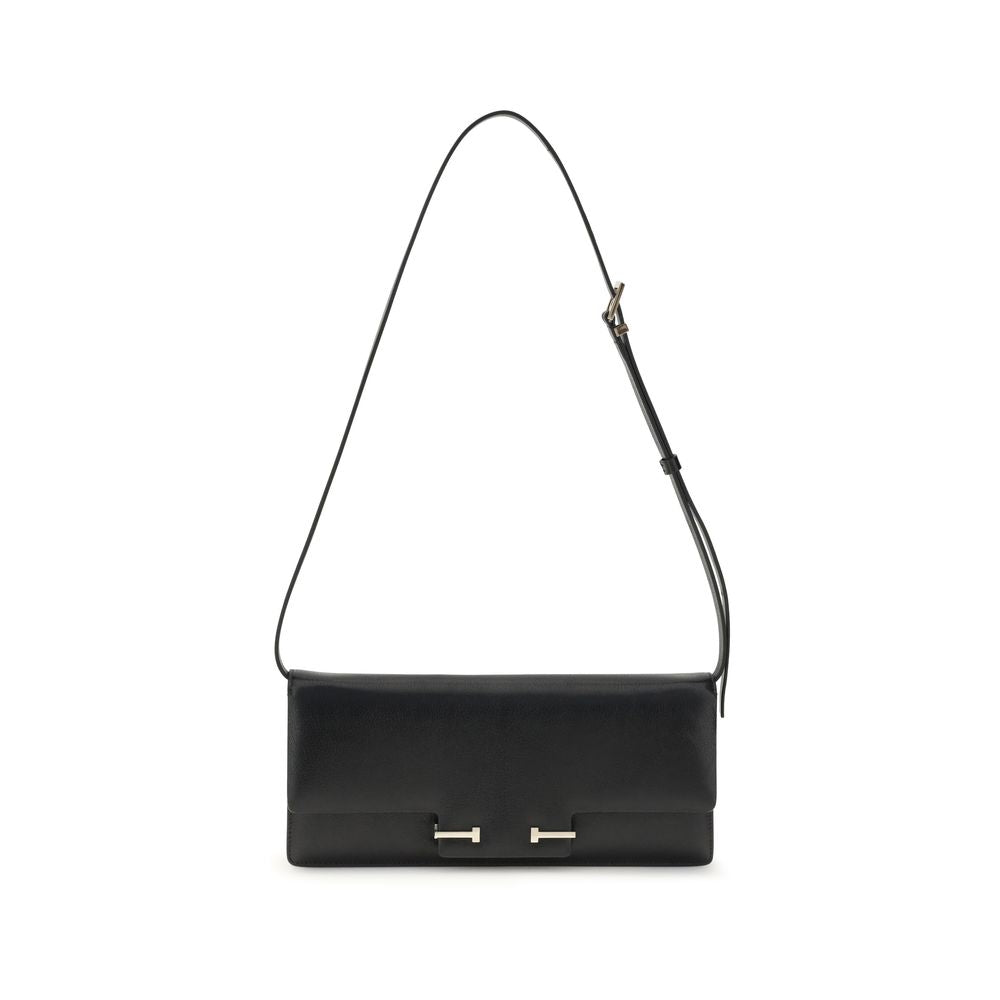 Tom Ford Black Leather Shoulder Bag Tom Ford