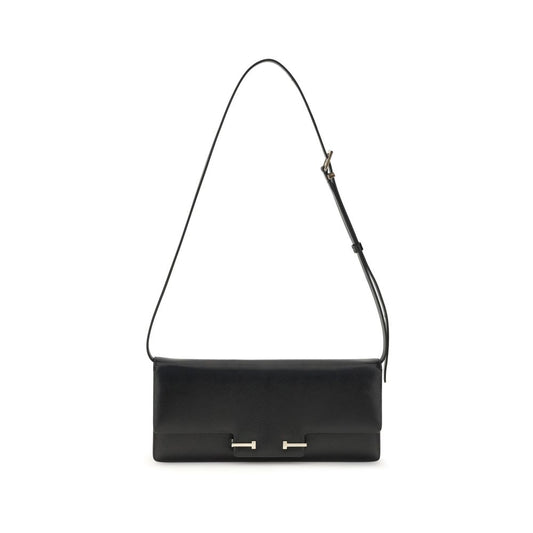 Tom Ford Black Leather Shoulder Bag Tom Ford