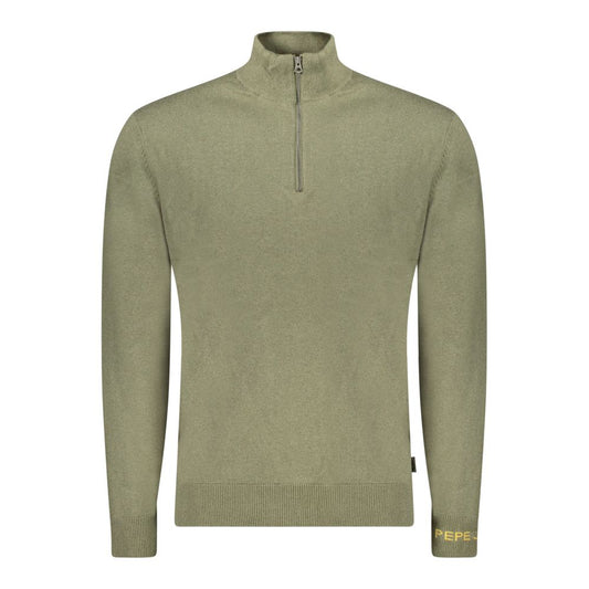 Pepe Jeans Verde Cotton Male Sweater Pepe Jeans