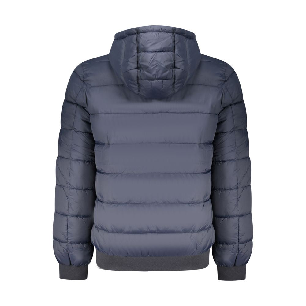 Pepe Jeans Blue Polyamide Jackets & Coat Pepe Jeans