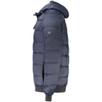 Pepe Jeans Blue Polyamide Jackets & Coat Pepe Jeans