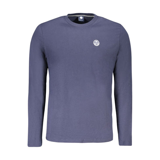North Sails Blue Cotton Men's T-Shirt North Sails