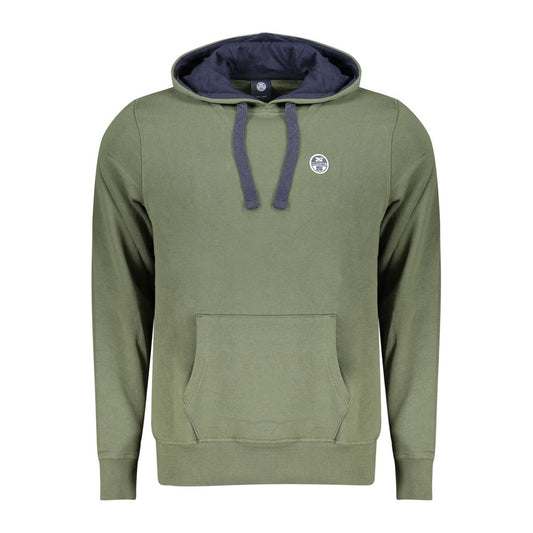 North Sails Verde Cotton Men Sweatshirt North Sails