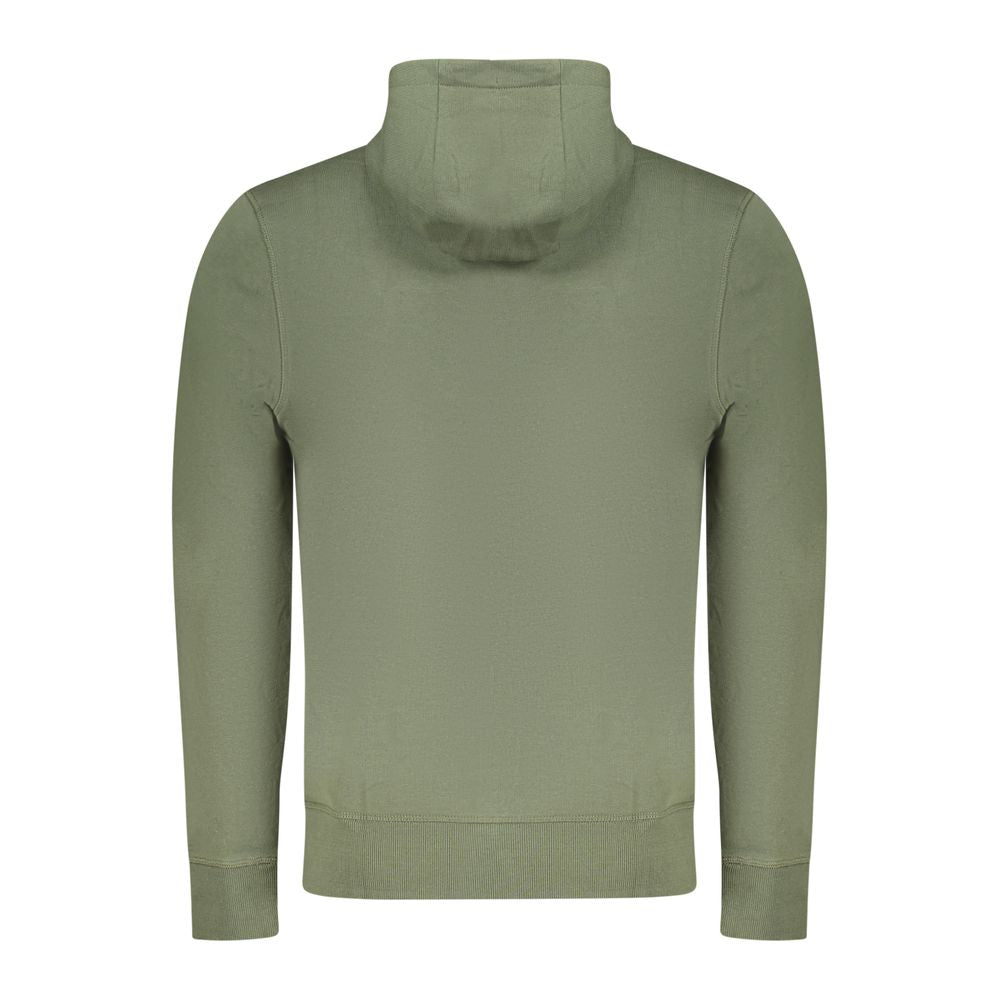 North Sails Verde cotton men's sweatshirt showing a relaxed fit with a crew neckline and North Sails logo on the chest.