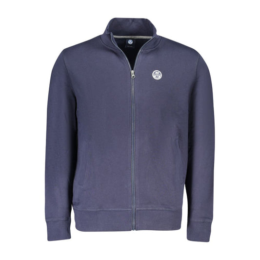 North Sails Blue Cotton Men's Sweatshirt North Sails