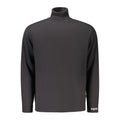 Pepe Jeans men's black cotton sweater with a round neckline and long sleeves, featuring a classic fit and logo detail.