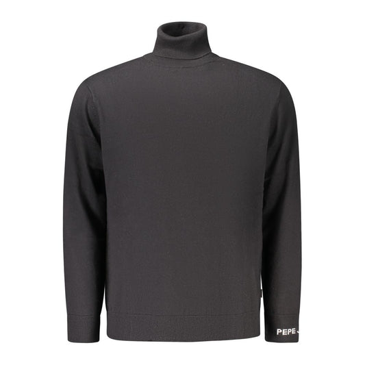 Pepe Jeans Nero Cotton Men Sweater Pepe Jeans