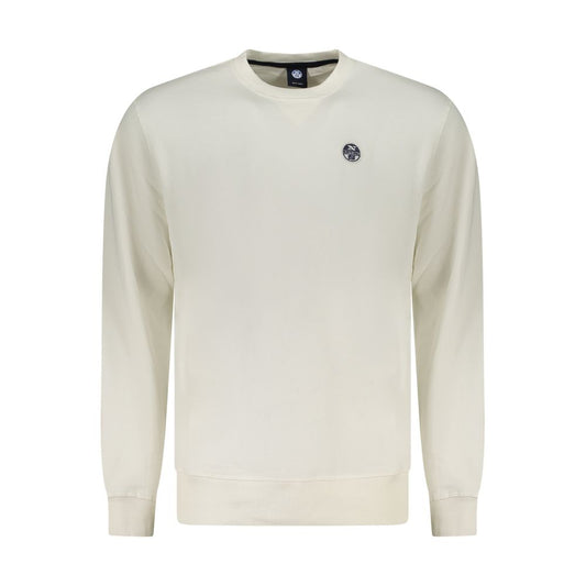 North Sails Bianco Cotton Men Sweatshirt North Sails