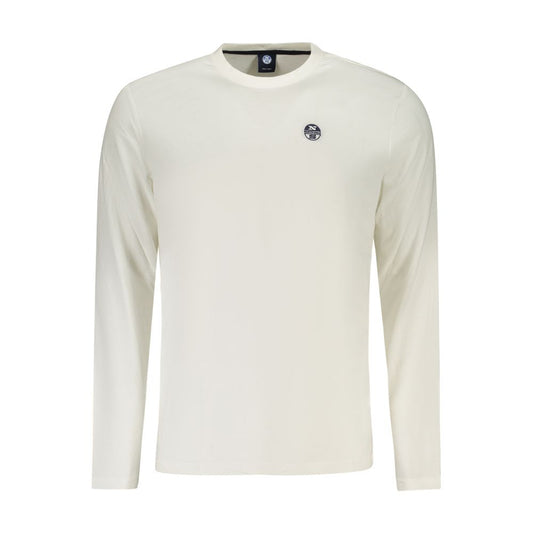 North Sails Bianco Cotton Men T-Shirt North Sails