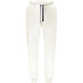 North Sails Bianco cotton men's sweatpants displayed flat, showing relaxed fit and soft fabric in a neutral color.