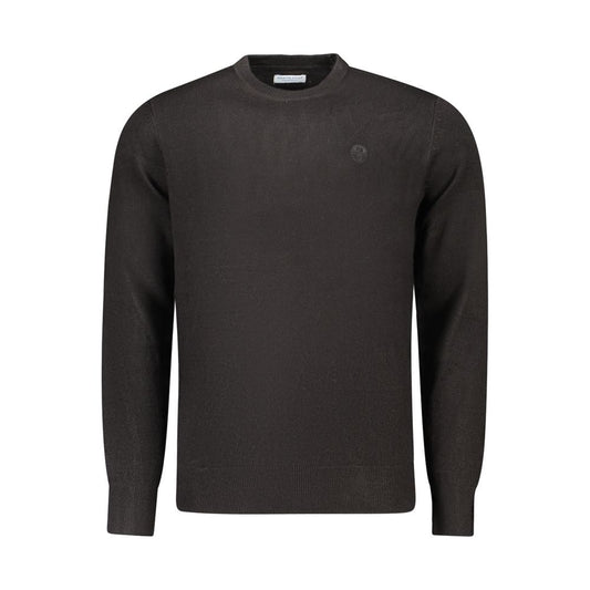 North Sails Nero Acrylic Men Sweater North Sails