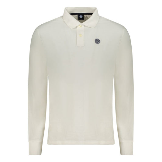 North Sails White Cotton Men's Polo Shirt North Sails