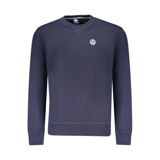 North Sails Blue Cotton Men's Sweatshirt North Sails