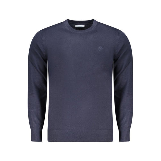 North Sails Blue Acrylic Men Sweater North Sails
