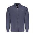 Blue acrylic men's cardigan by North Sails, featuring a classic knit design and button closure.