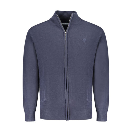 North Sails Blue Acrylic Men Cardigan North Sails