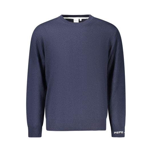 Pepe Jeans Blue Cotton Men's Sweater Pepe Jeans