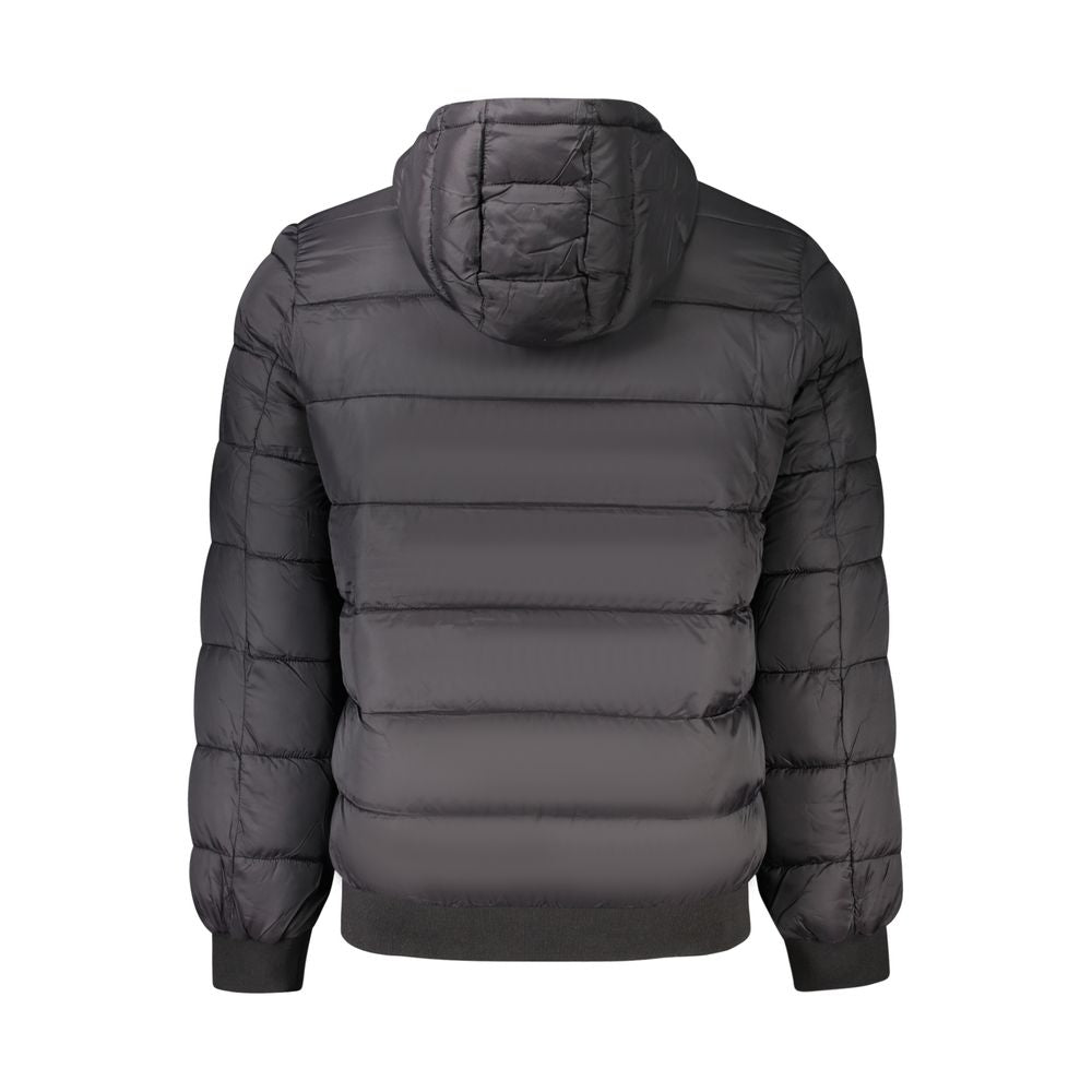 Pepe Jeans Black Polyamide Jackets & Coat Pepe Jeans