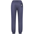 North Sails blue cotton men's sweatpant, casual fit with elastic waistband and relaxed style, displayed on a plain background.