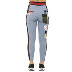 Mr&Mrs Italy Light Blue Cotton Women Legging