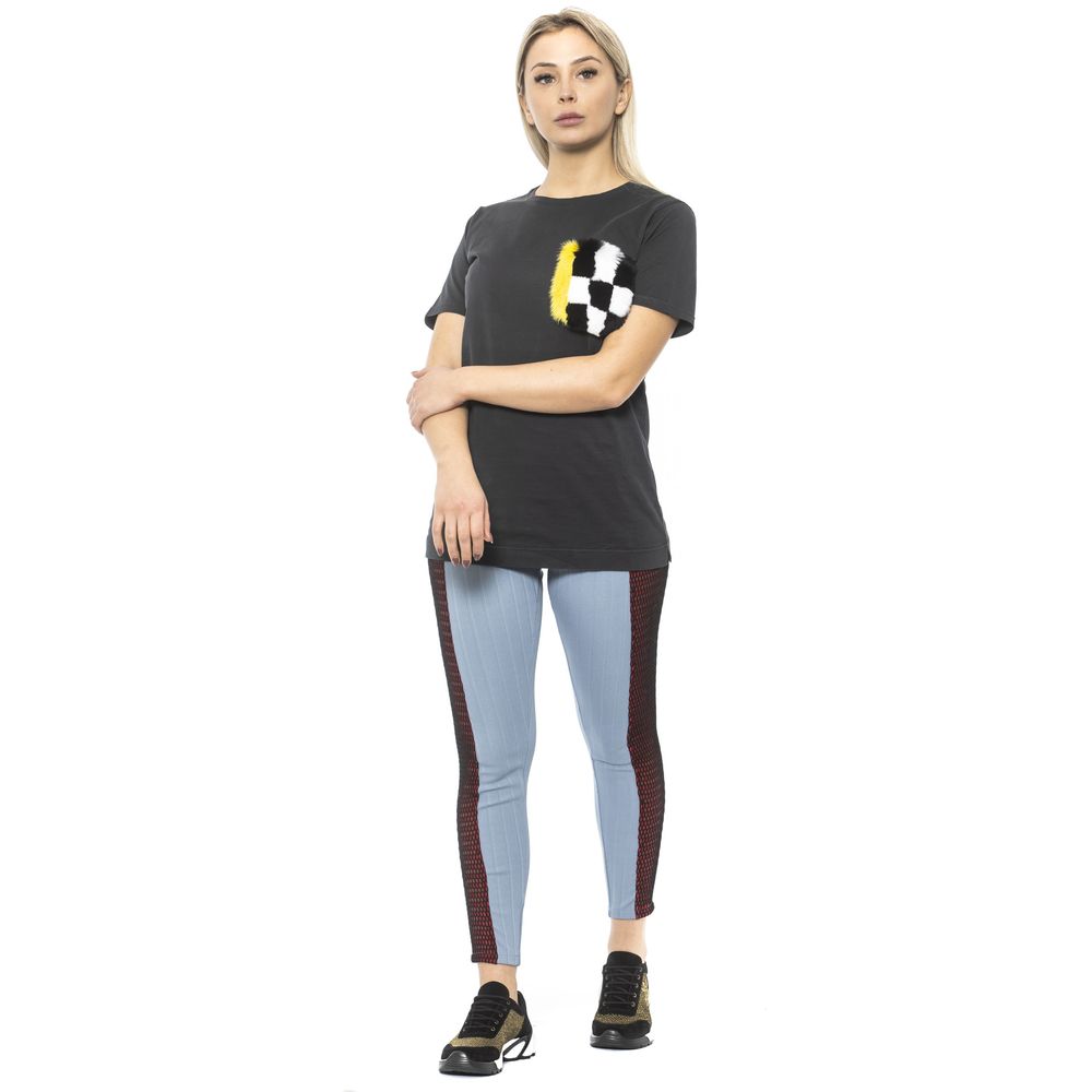 Mr&Mrs Italy Light Blue Cotton Women Legging