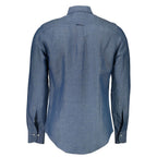Gant Blue Linen Men's Shirt Gant