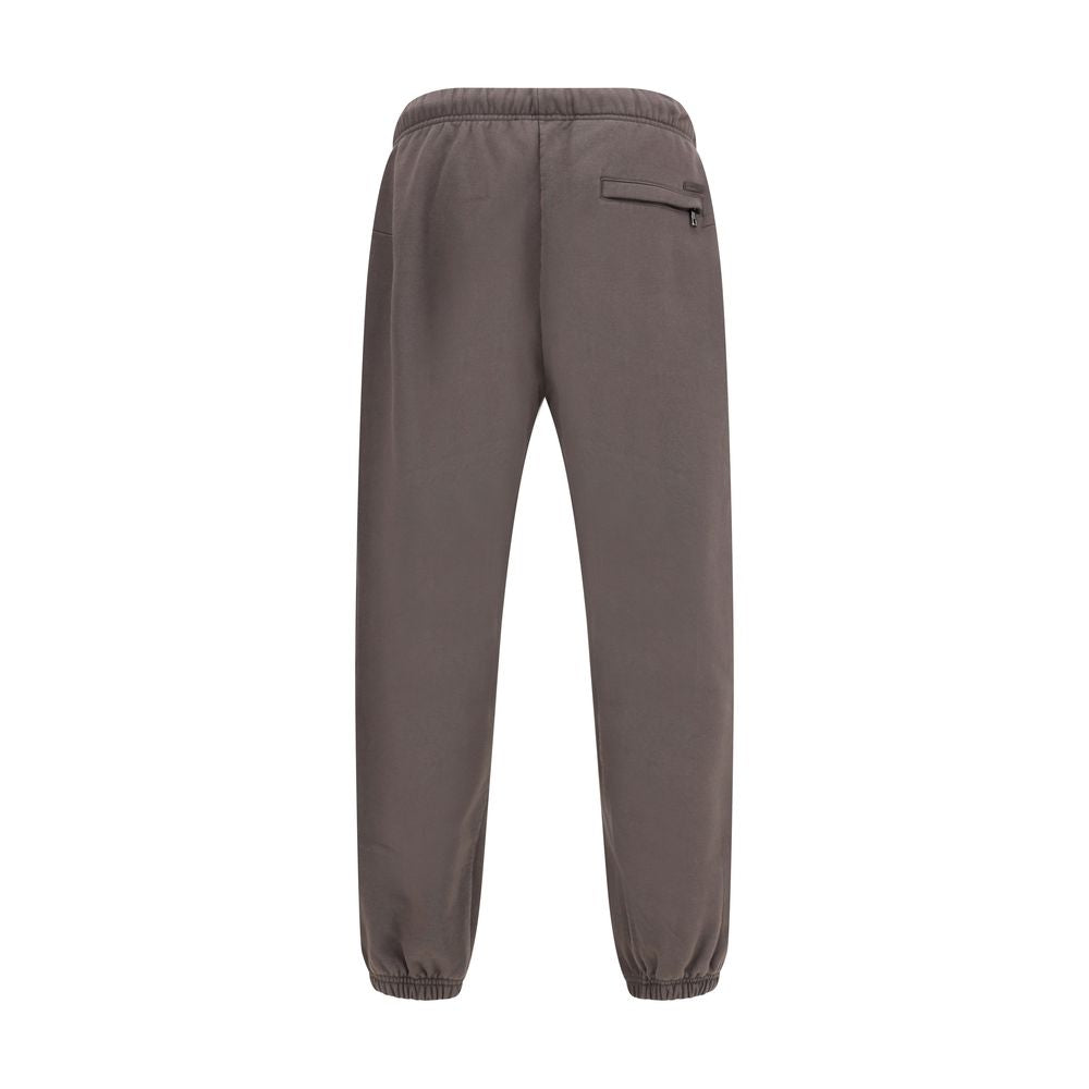 Dolce & Gabbana Brown Cotton Joggers Workout Pants