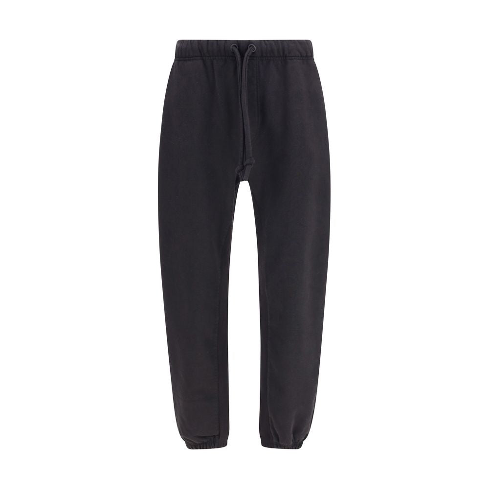 Dolce & Gabbana Black Cotton Joggers Workout Pants