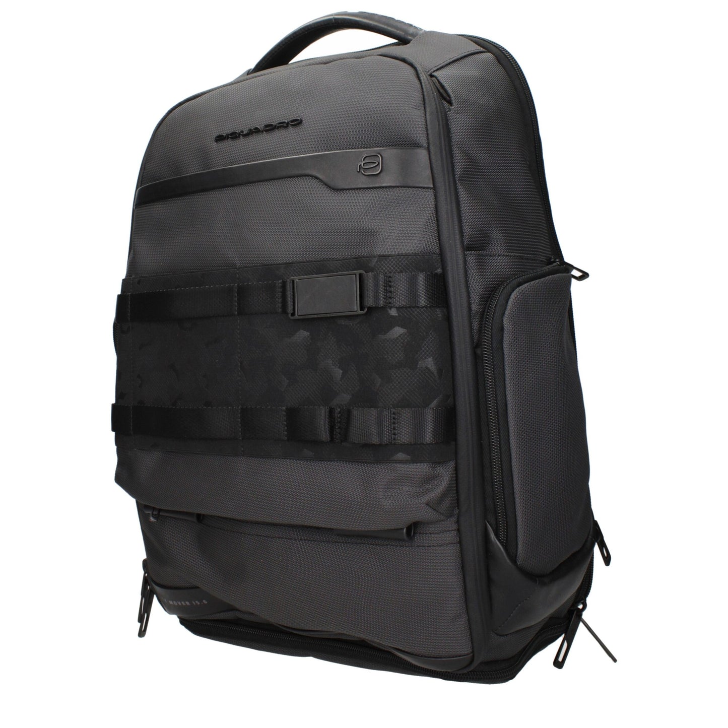 Piquadro Gray Fabric Backpack Piquadro