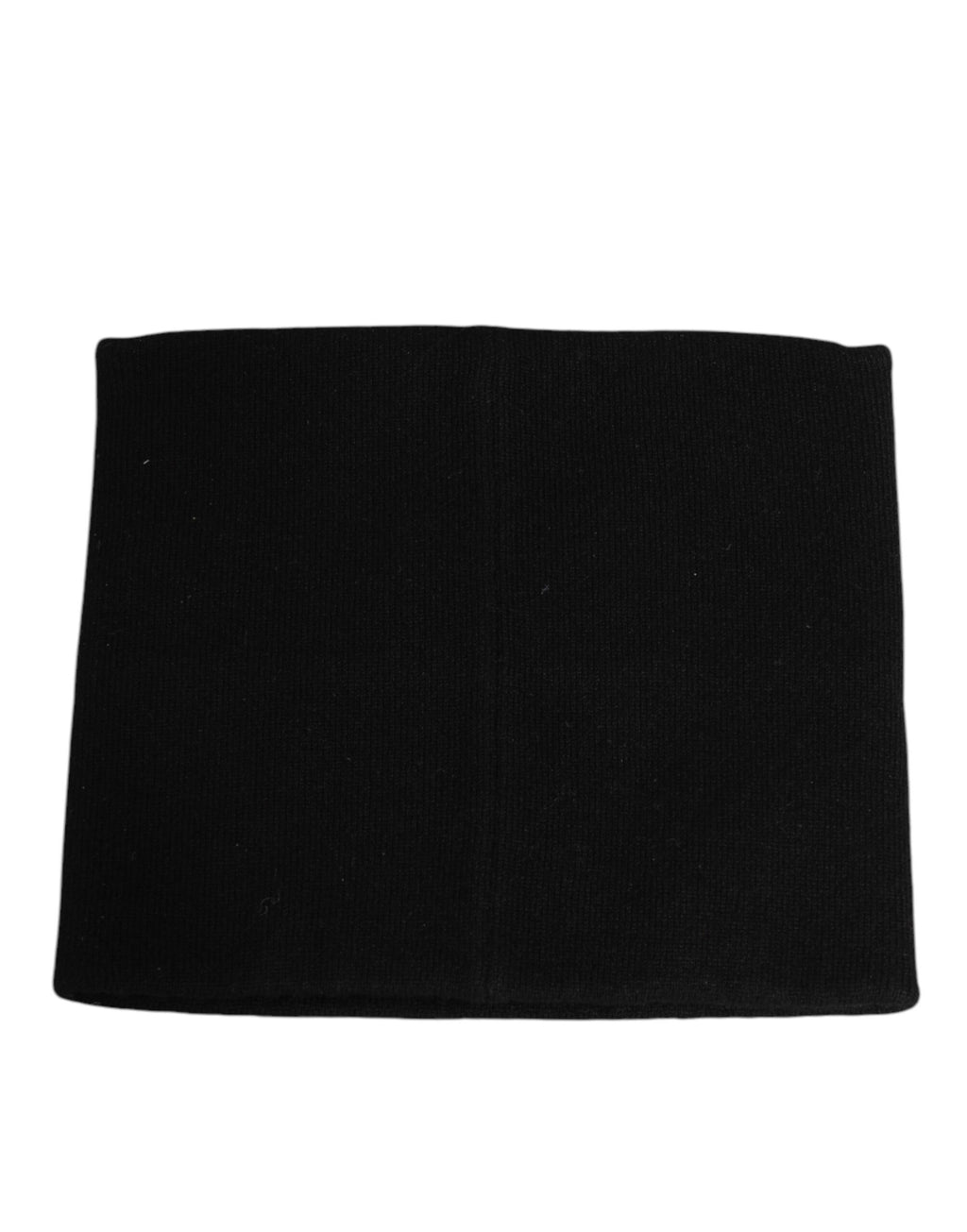 Dolce & Gabbana Black D&G Logo Cashmere Knitted Men One Size Scarf - Eljoys Fashion 