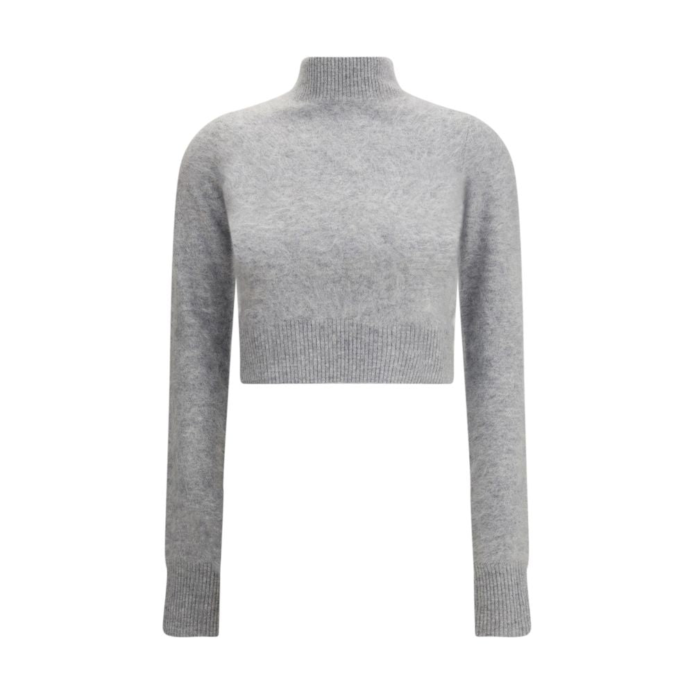 Max Mara Gray Cashmere Sweatshirt Max Mara