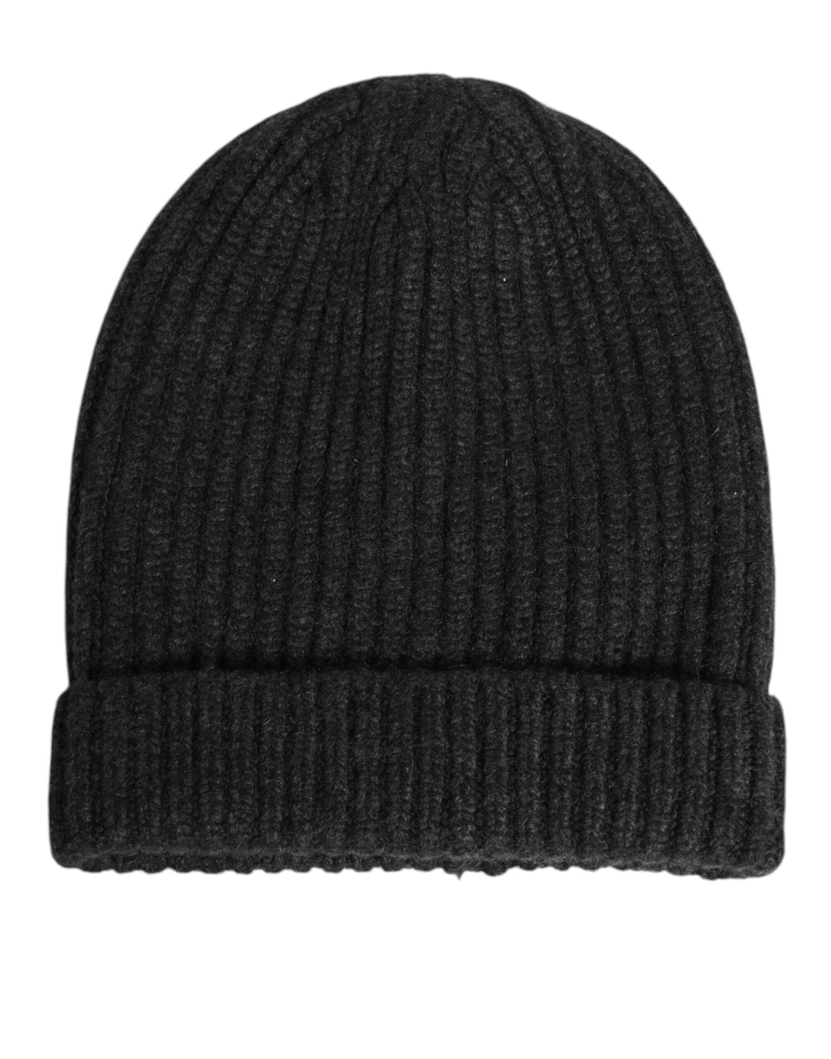 Dolce & Gabbana Black Cashmere Knitted Beanie Men Capello Hat - Eljoys Fashion 