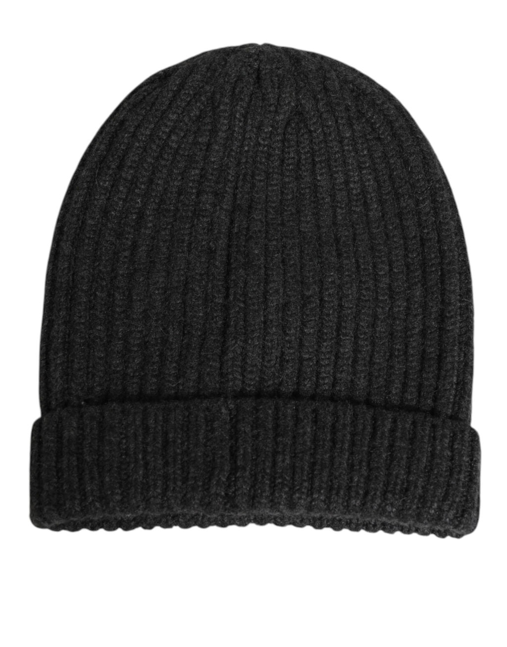 Dolce & Gabbana Black Cashmere Knitted Beanie Men Capello Hat - Eljoys Fashion 