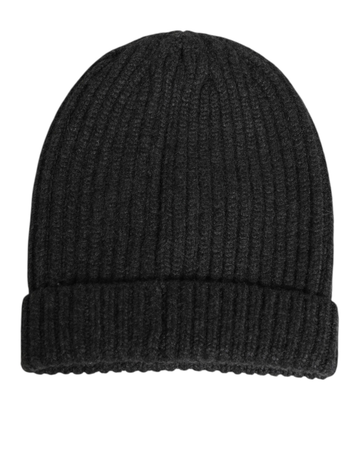 Dolce & Gabbana Black Cashmere Knitted Beanie Men Capello Hat - Eljoys Fashion 