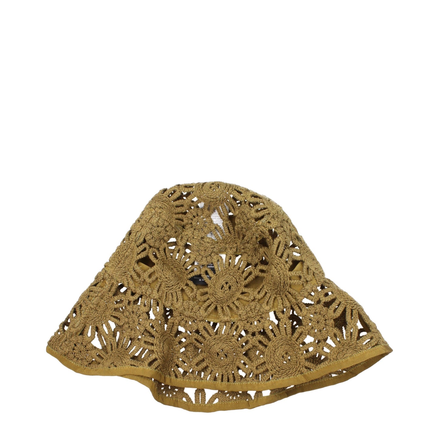 Max Mara Green Polyester Bucket Hat Max Mara