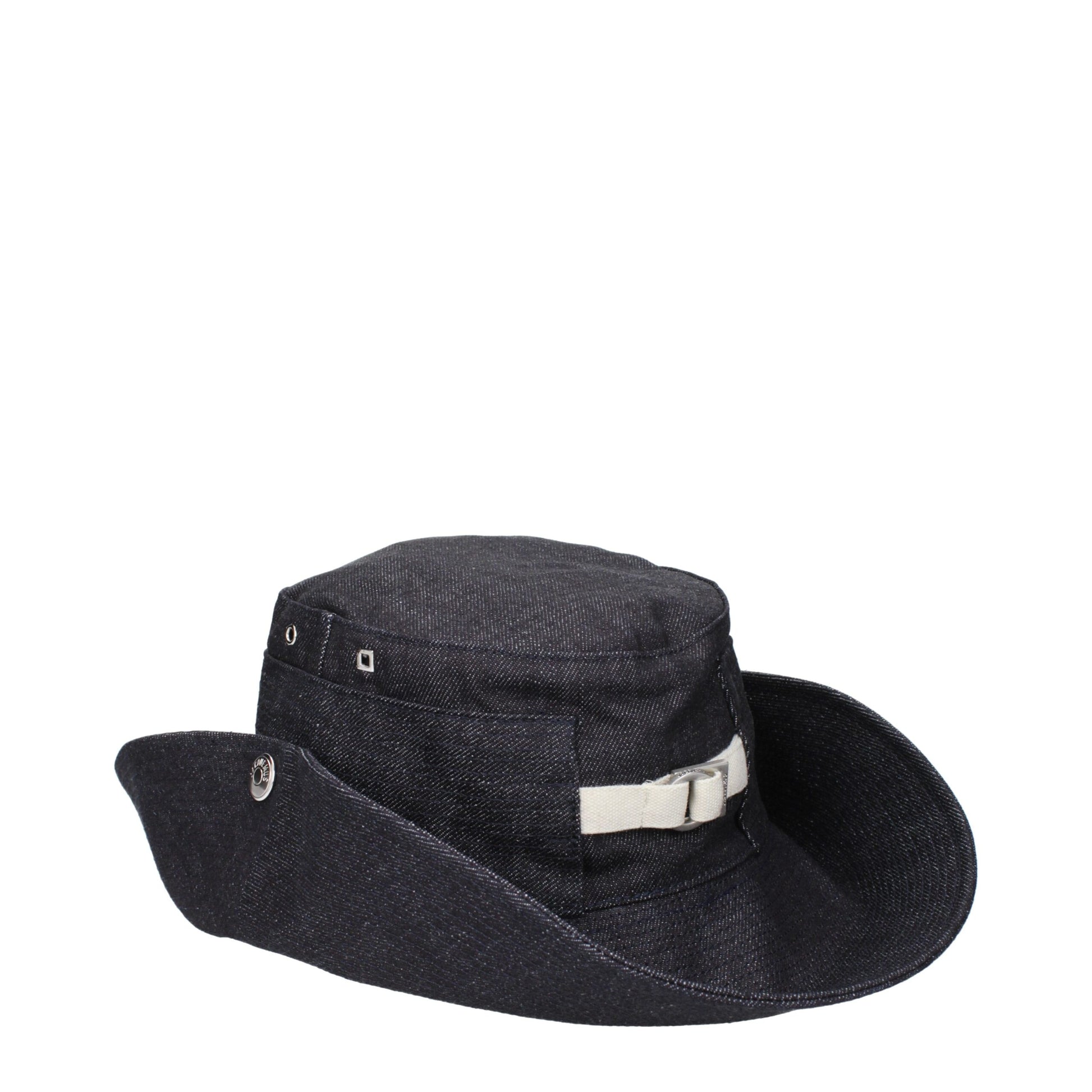 Jacquemus Blue Cotton Sunhat