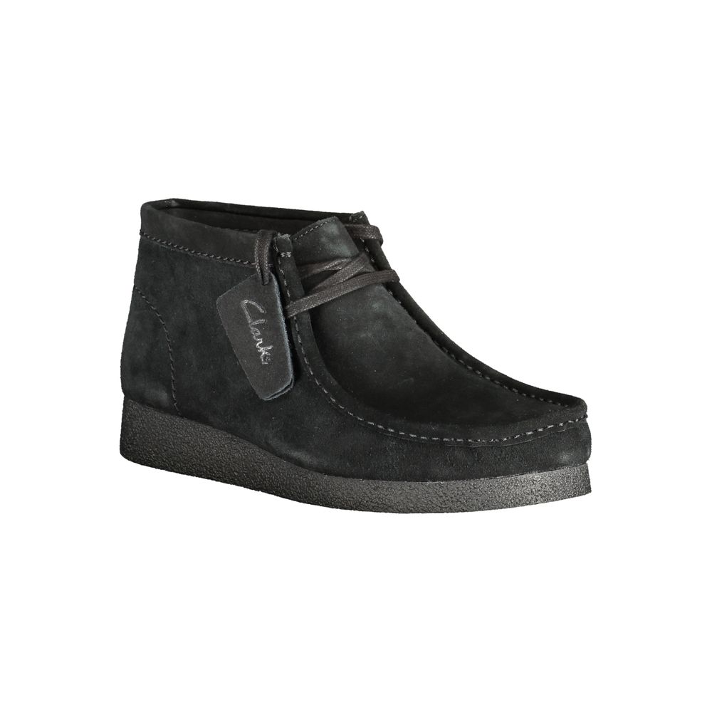 Clarks Nero Leather Men Sneaker Clarks