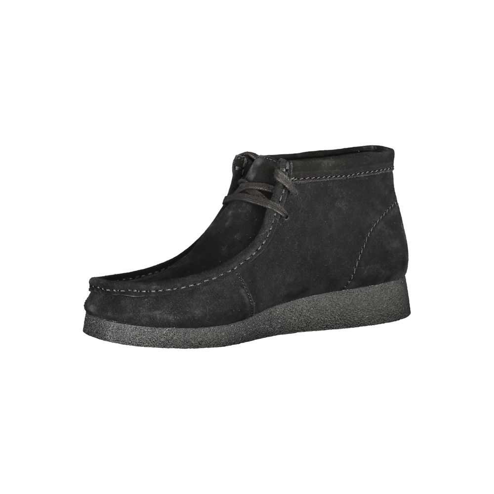Clarks Nero Leather Men Sneaker Clarks