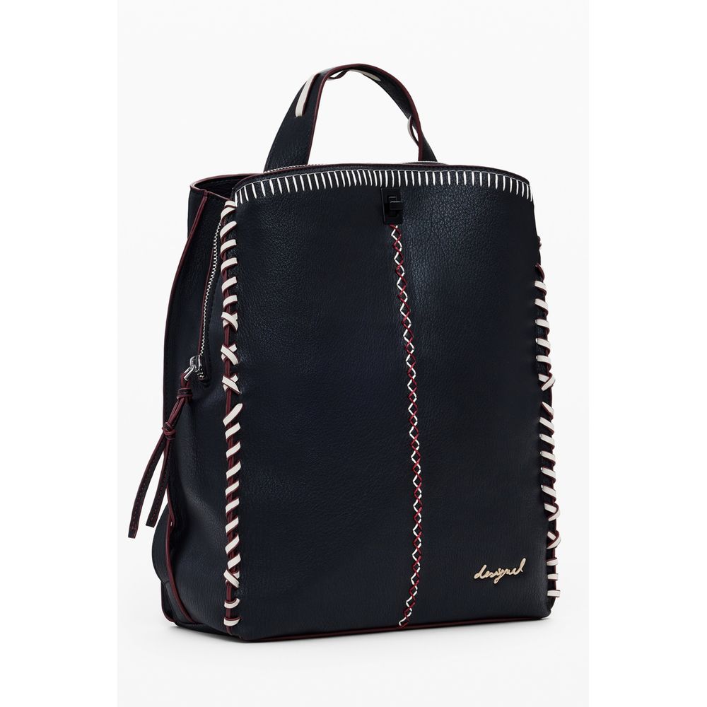 Desigual Black Polyethylene Women Backpack Desigual