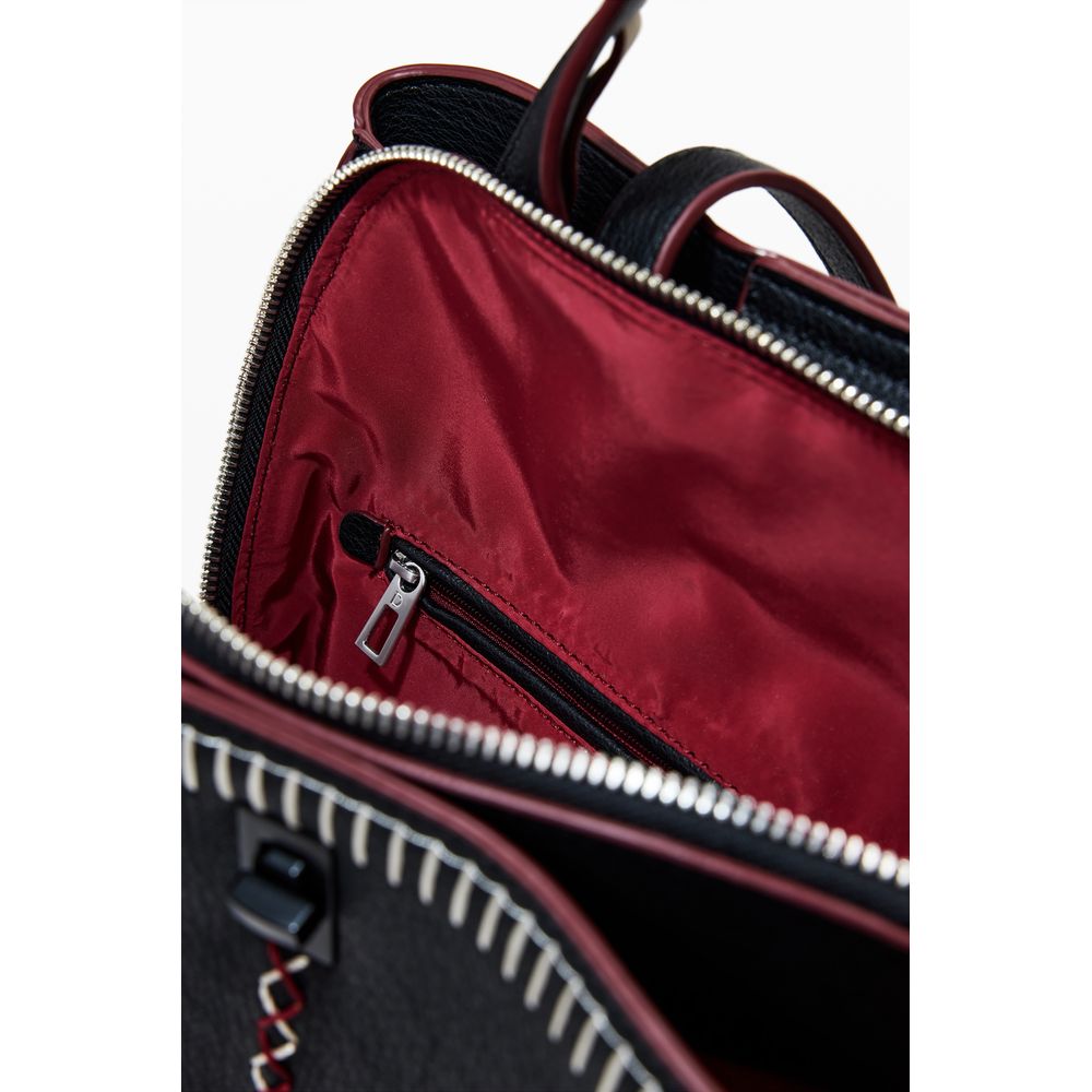 Desigual Black Polyethylene Women Backpack Desigual