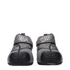 Off-White black cotton sneakers with white details and logo, casual athletic footwear for everyday wear.