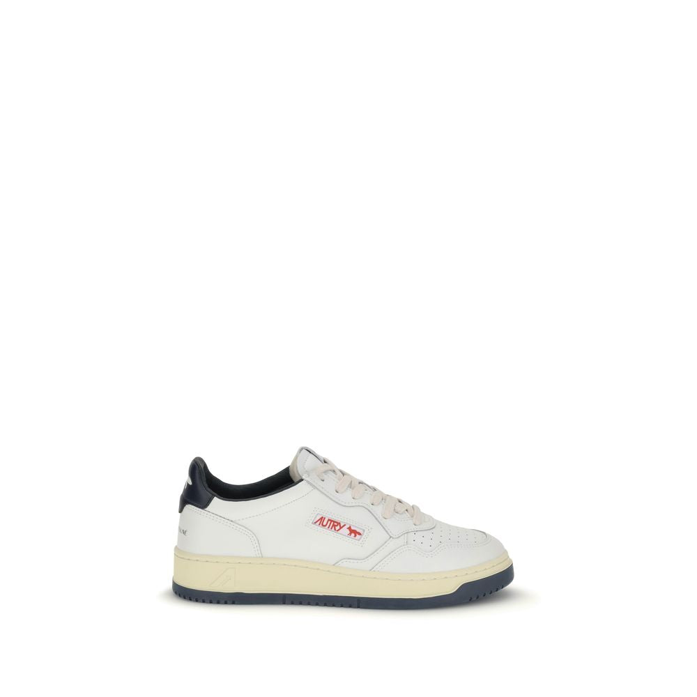 Autry White Leather Athletic Sneakers Autry